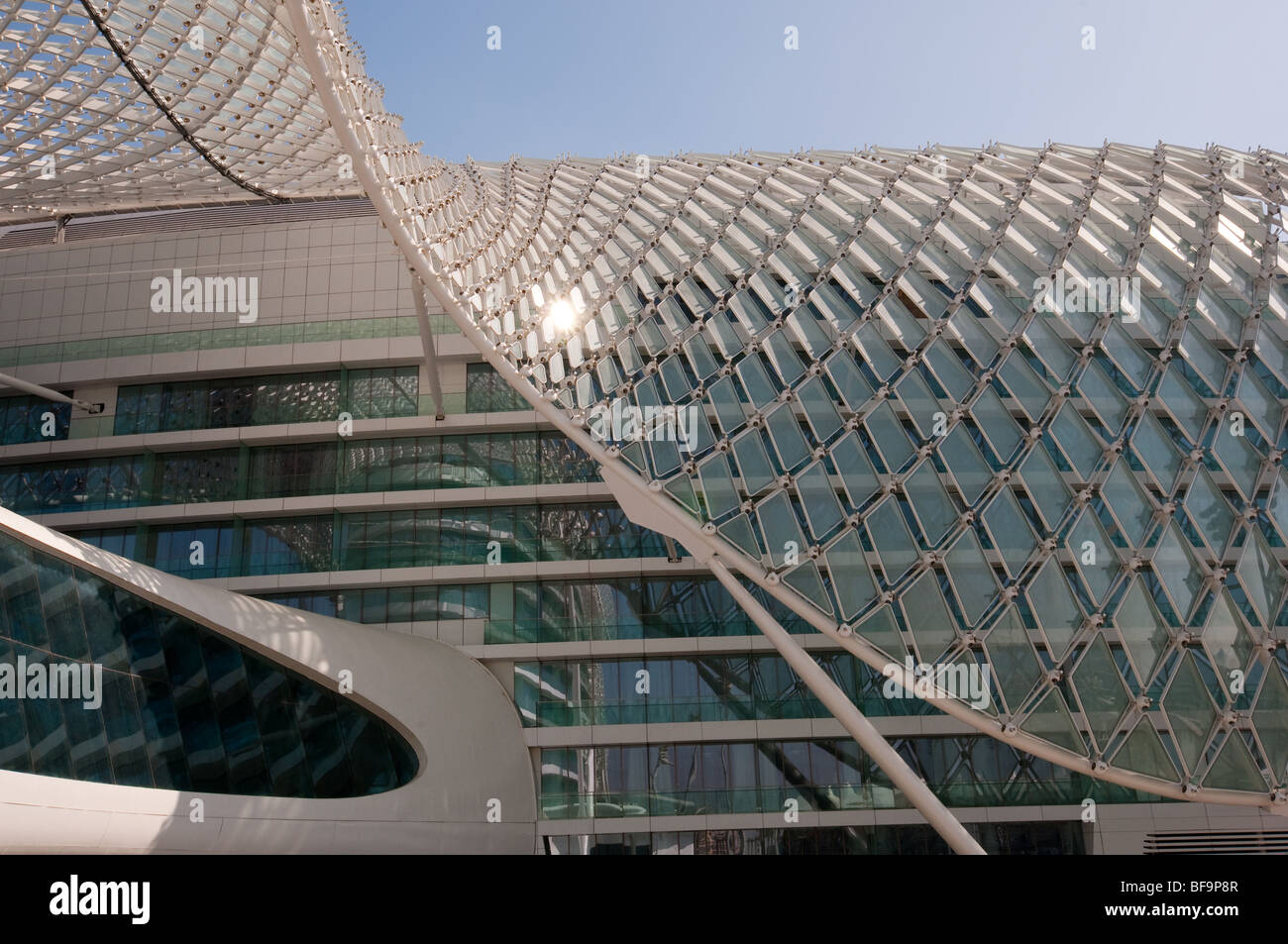 Abu Dhabi Yas Marina Formula 1 Grand Prix Race Track Foto Stock