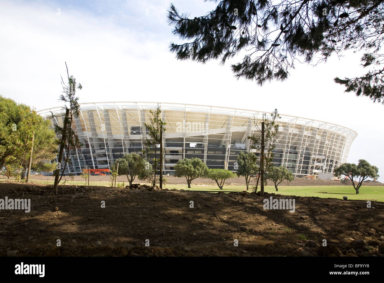 Stadio Green Point vicino al completamento Foto Stock