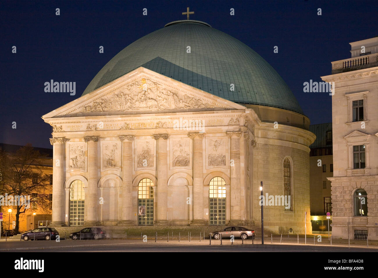 Santa Edvige la cattedrale di Berlino, Germania Foto Stock