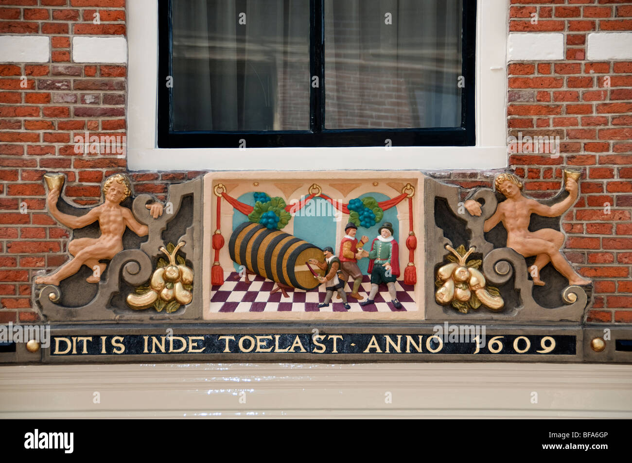 Haarlem Paesi Bassi Olanda Città Storica Città Foto Stock