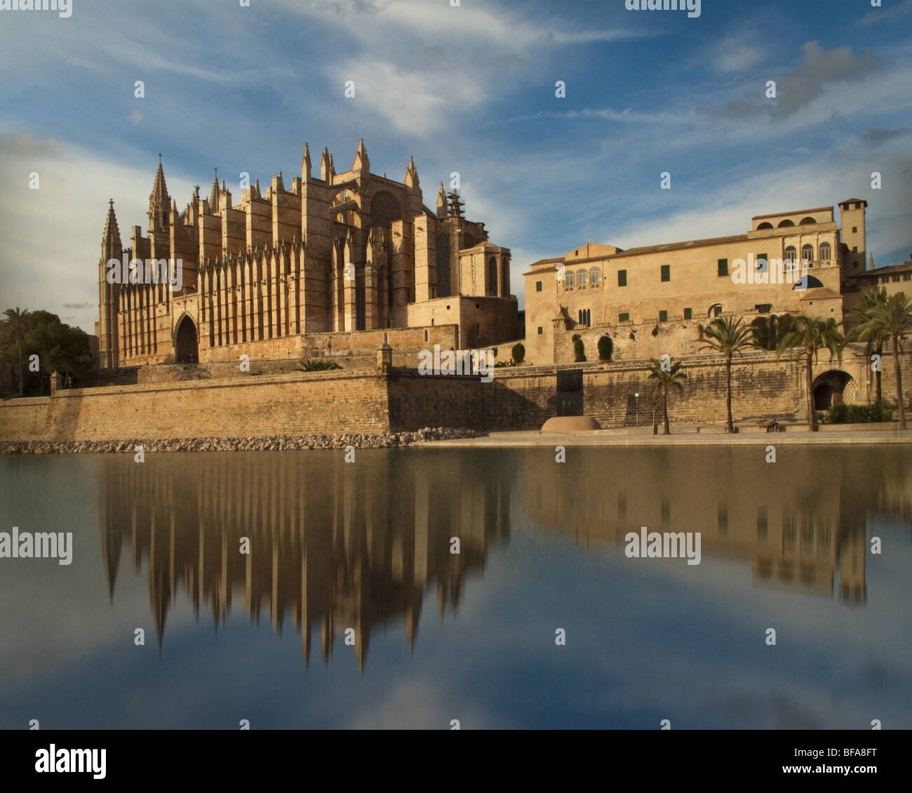 ES - MALLORCA: La Seu Cathedral a Palma de Mallorca Foto Stock