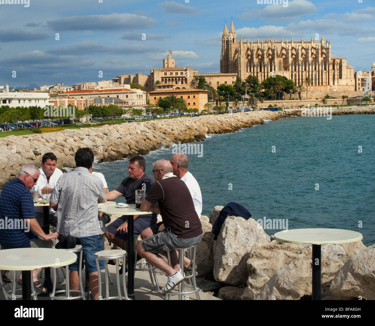 ES - MALLORCA: La Seu Cathedral a Palma de Mallorca Foto Stock