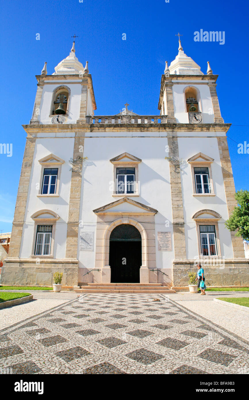 Chiesa di Figueira da Foz, Costa de Prata, costa atlantica, Portogallo Foto Stock