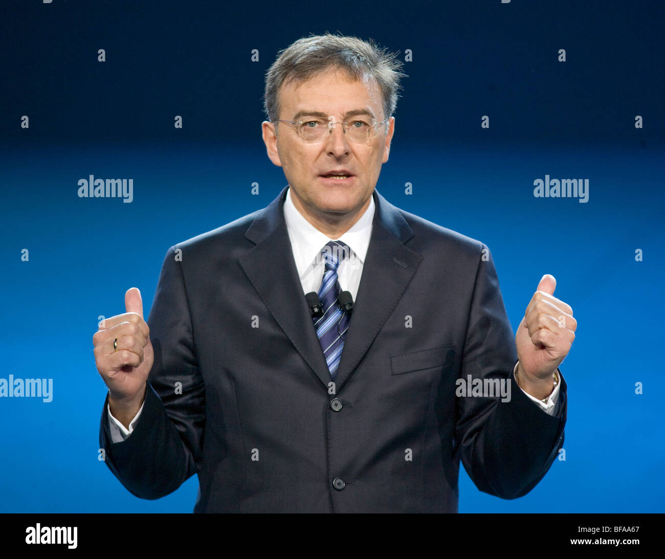Norbert Reithofer , Vorstandsvorsitzender BMW AG Foto Stock