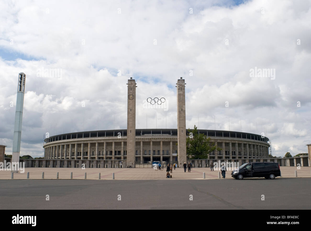 Esterni di Olympiastadion - Berlino - Germania Foto Stock