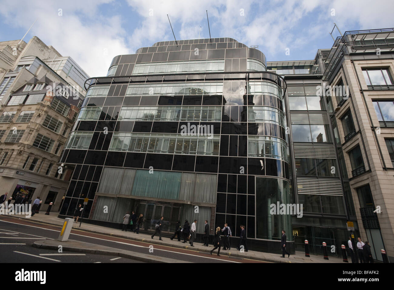 Ex Daily Express edificio art deco a Fleet Street London GB UK Foto Stock