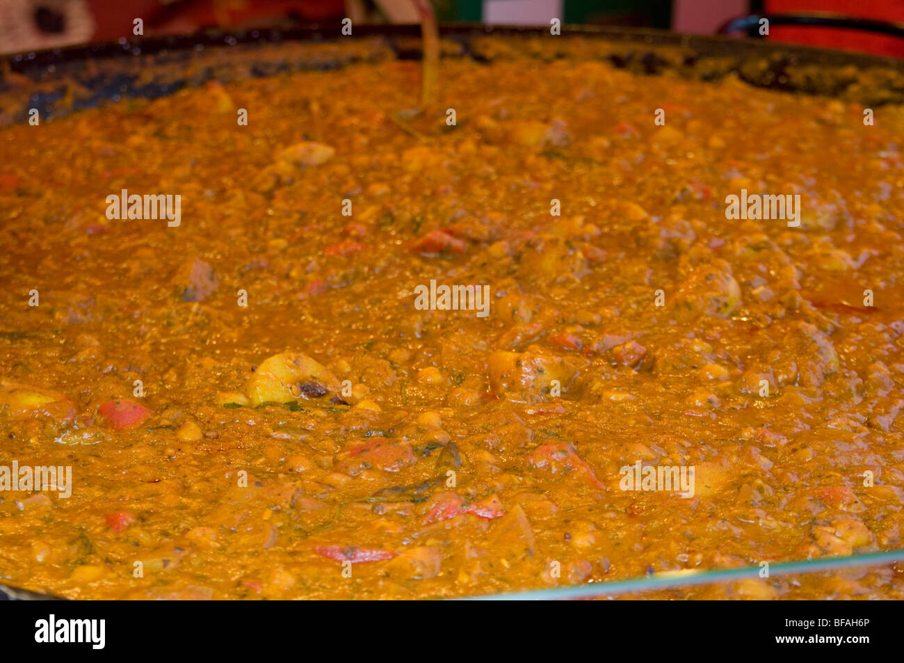 Il cibo in mostra presso il Parlamento europeo e il mercato continentale tenutasi nel centro di York Inghilterra Foto Stock