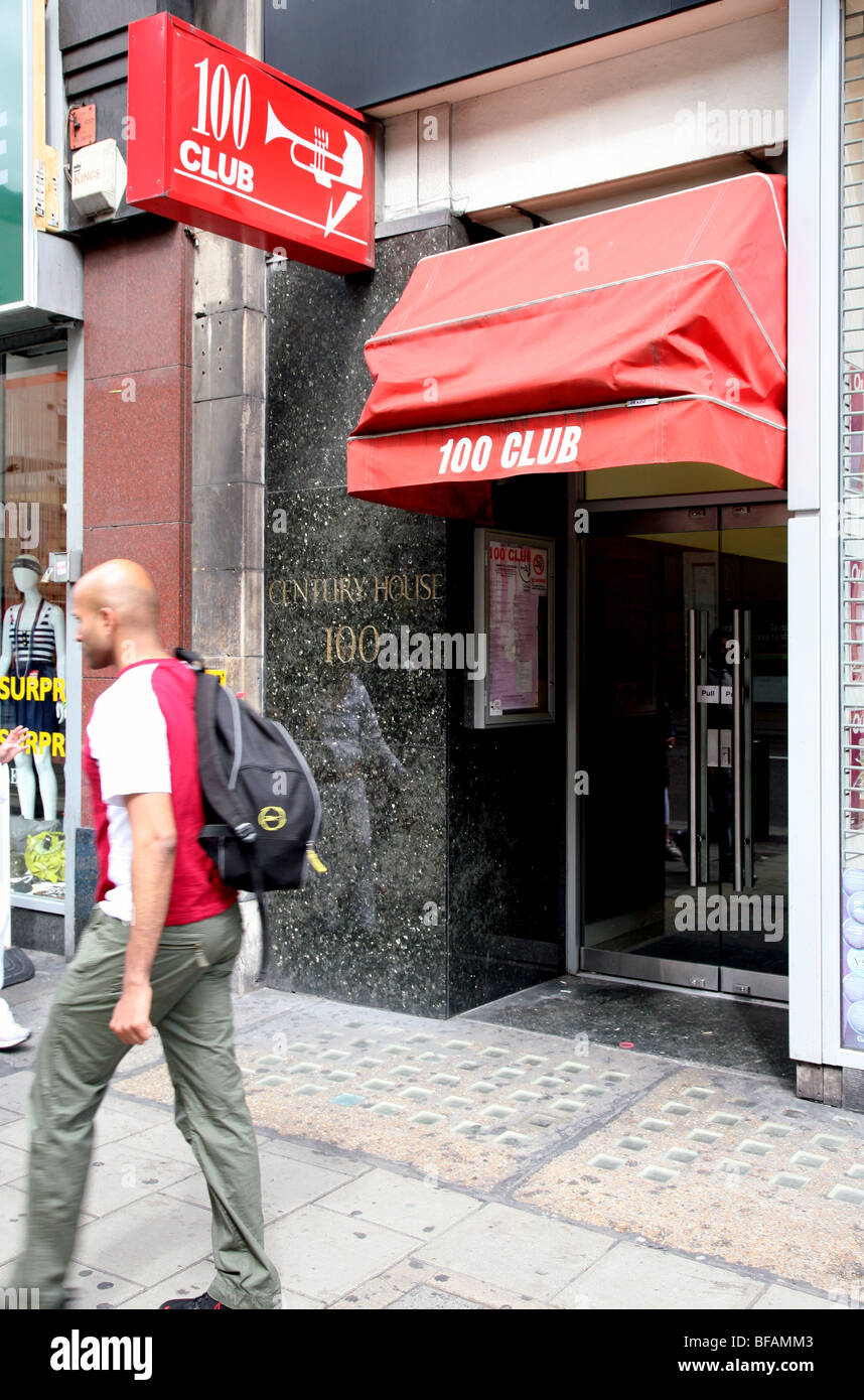 100 Club, Oxford Street, Londra Foto Stock
