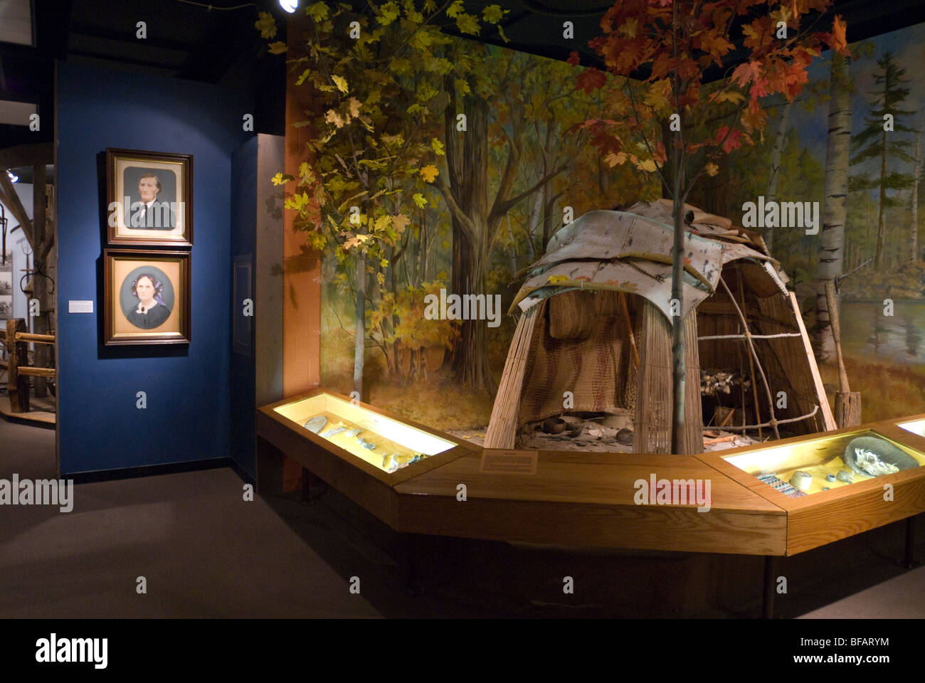 Alfred P. Sloan Museum di Flint, Michigan, Stati Uniti d'America Foto Stock