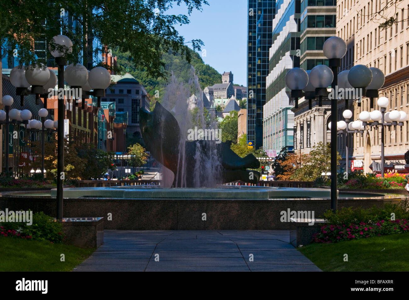 Place Ville Marie Montreal Canada Foto Stock