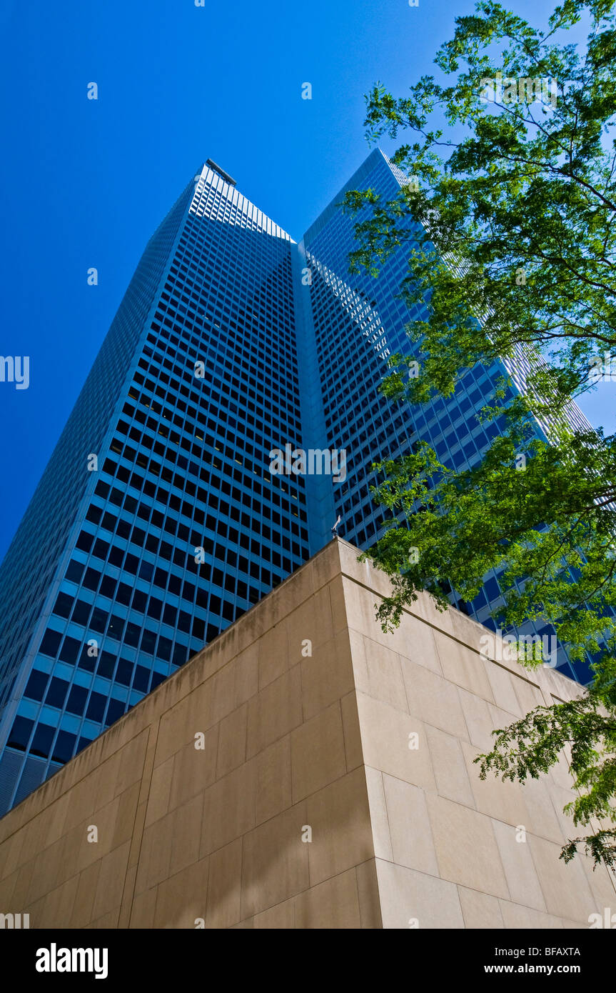 Famosa Place Ville Marie downtown Montreal Foto Stock