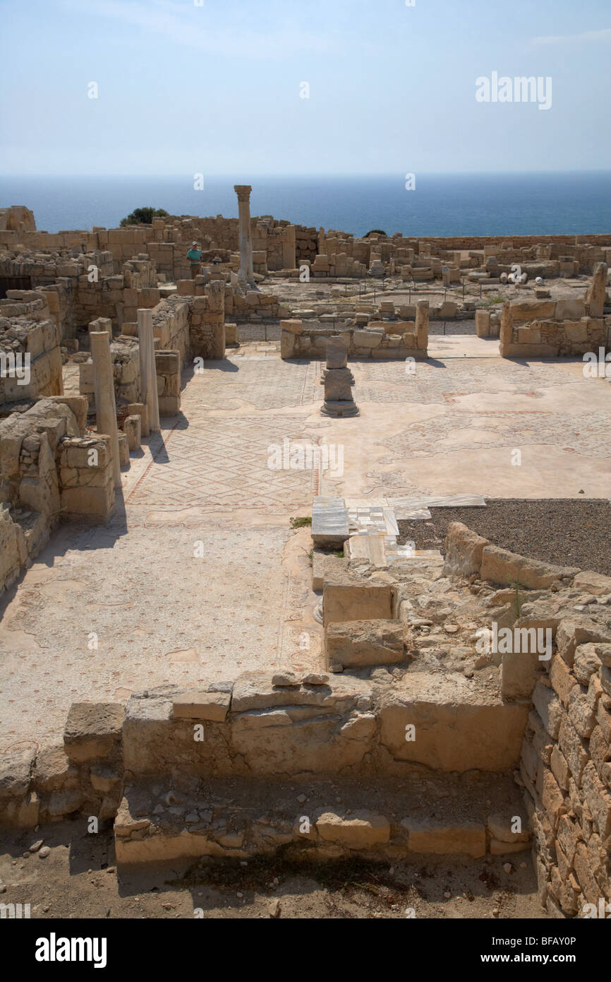 Foro romano agorà di kourion repubblica di Cipro in Europa Foto Stock