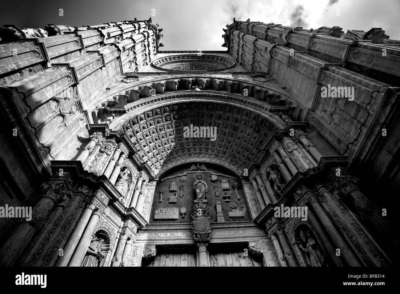 La Seu, Palma, Cattedrale di Mallorca Foto Stock