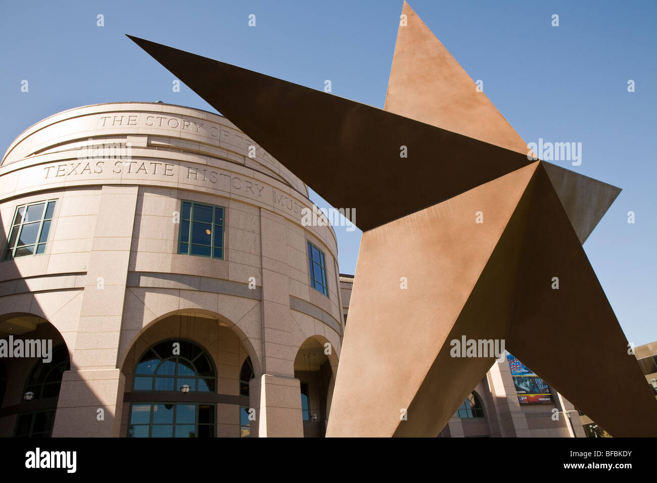 80 milioni di dollari Bob Bullock Texas State History Museum di Austin in Texas USA Foto Stock