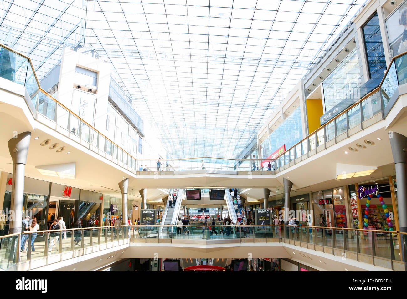 Bullring Shopping Centre, Birmingham Foto Stock
