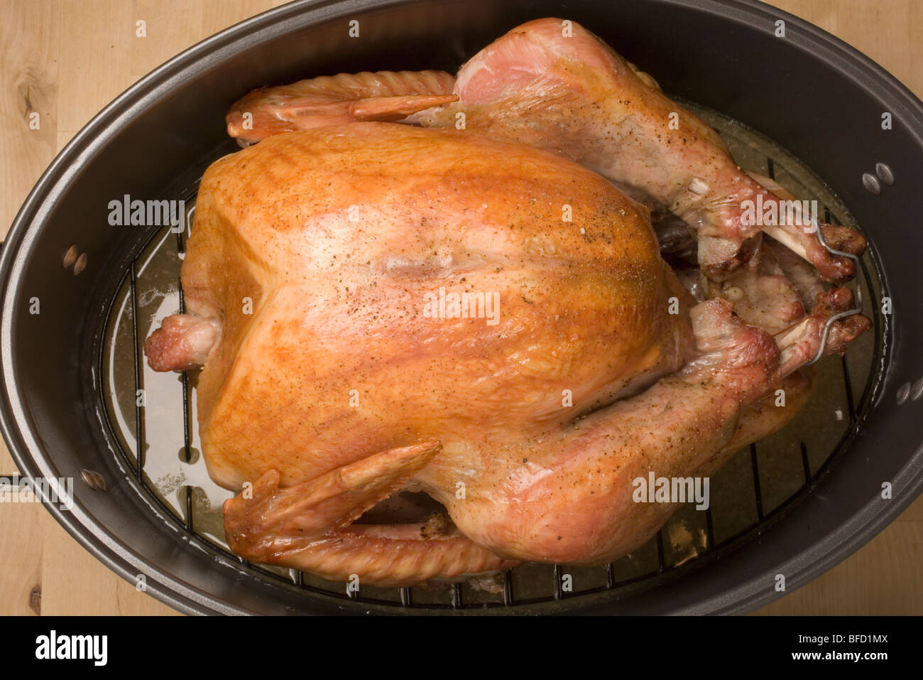 Tacchino intero Foto Stock