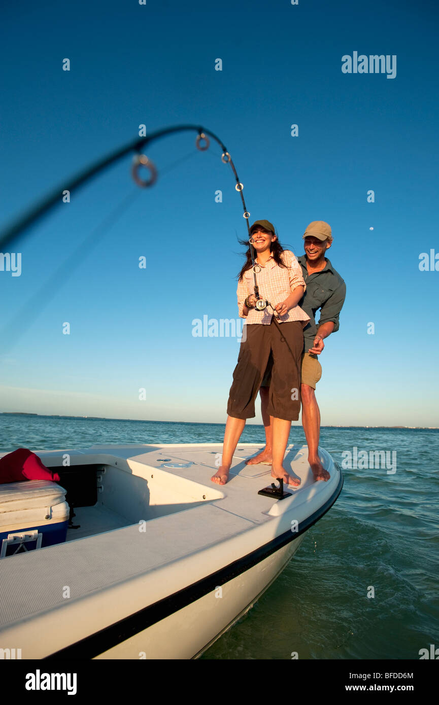 Un paio di pesci in Florida. Foto Stock