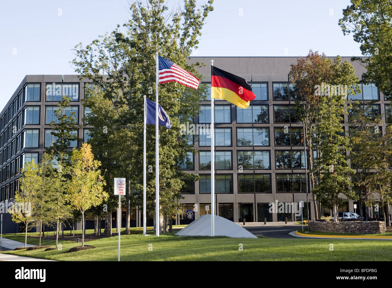 American VW quartier generale. Foto Stock