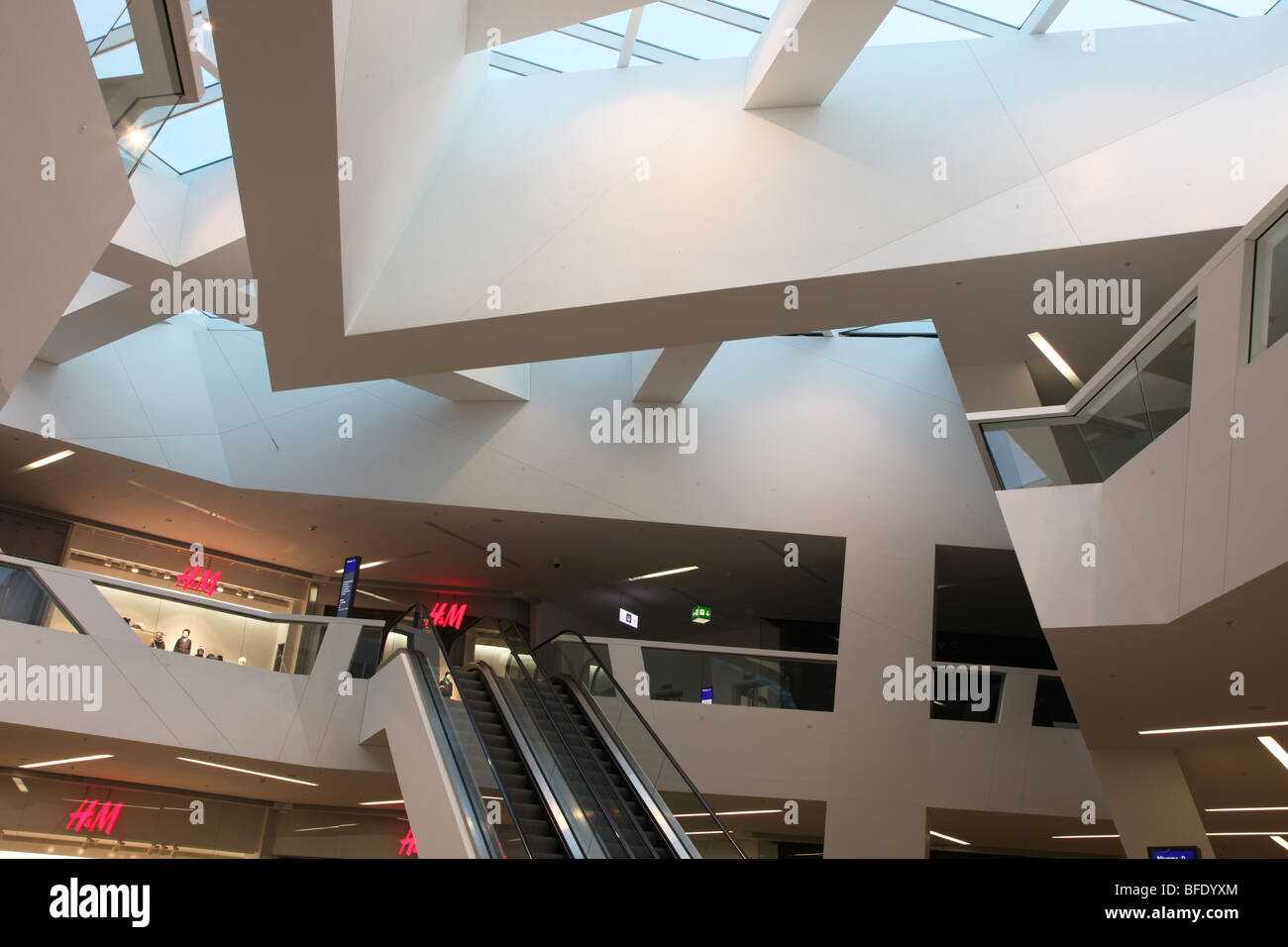 Westside shopping mall progettato da Daniel Libeskind Foto Stock