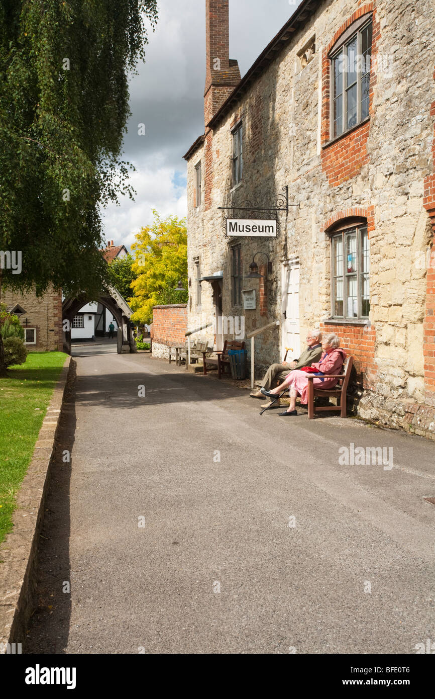 Il Museo Al Dorchester Abbazia nel Dorchester on Thames, Oxfordshire, Regno Unito Foto Stock