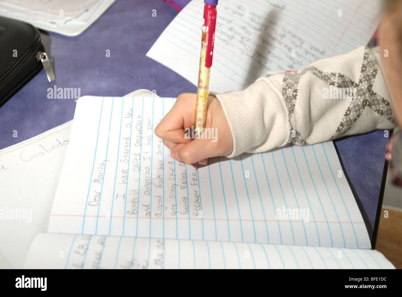 Civano comunità Scuola di Tucson, Arizona, USA, ha vinto il primo premio in un concorso nazionale come la scuola più verde in America. Foto Stock