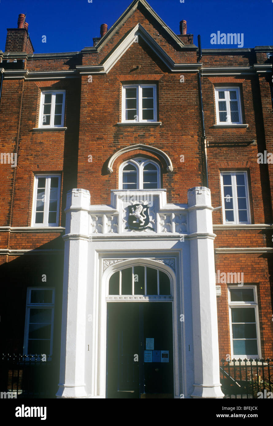 Harrow sulla collina MIDDLESEX REGNO UNITO Harrow scuola pubblica il Preside la casa costruita 1840 architetto Decimus Burton Revival Giacobino Foto Stock