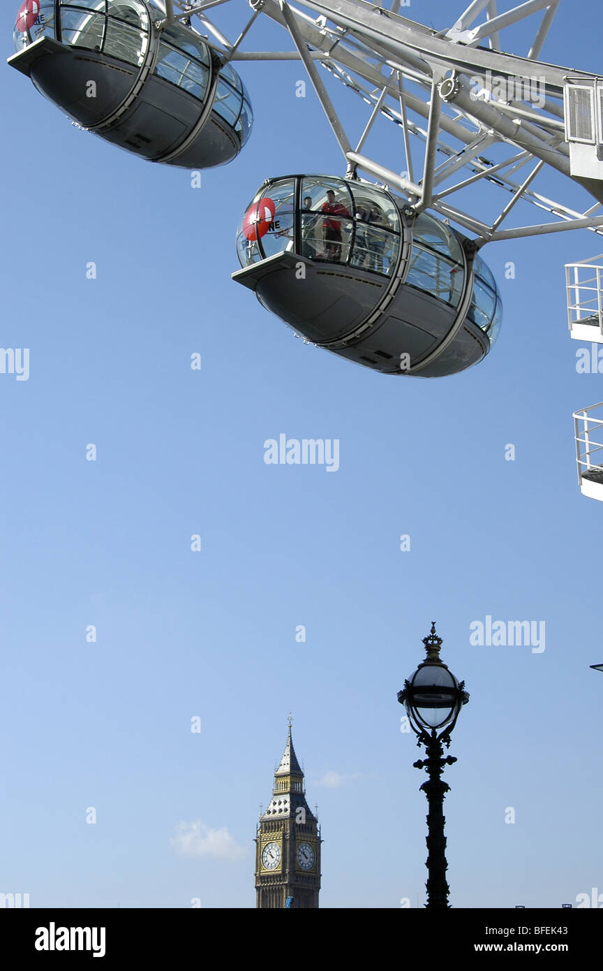 Le icone del turismo a Londra Foto Stock