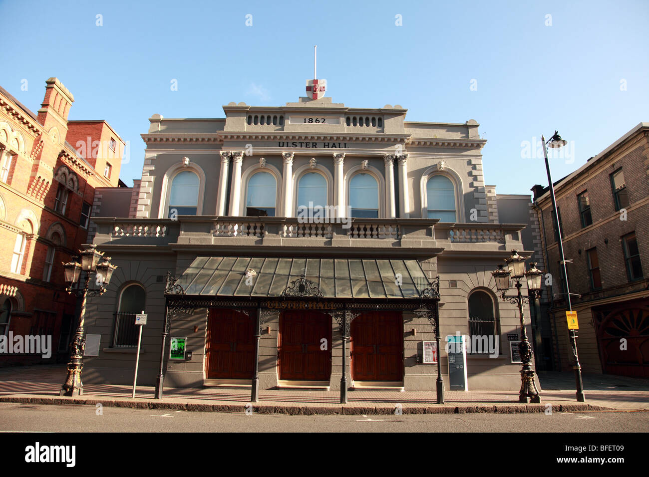 Belfast Ulster Hall Bedford Street, Belfast, Irlanda del Nord Foto Stock