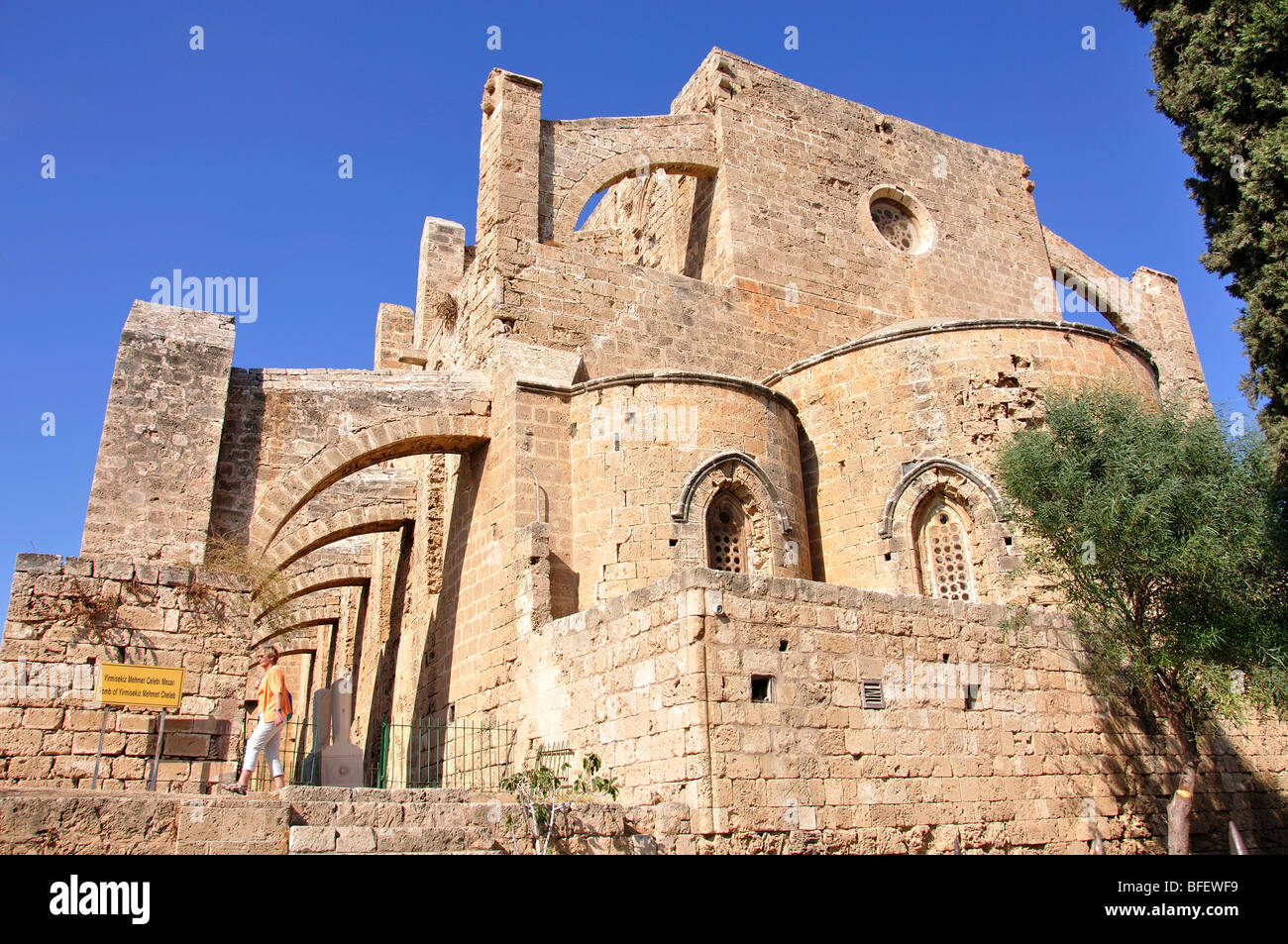 San Pietro e della Cattedrale di St Paul, Famagosta, Famagusta District, la parte settentrionale di Cipro Foto Stock