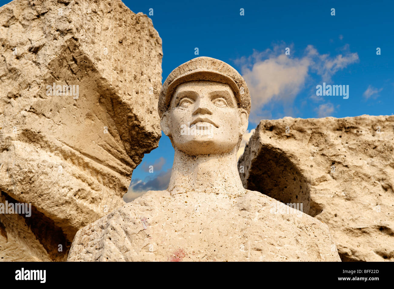 Il Monumento della Liberazione - Kiss Istvan 1971- Sculpture Park ( Szobaopark ) Budapest, Ungheria Foto Stock