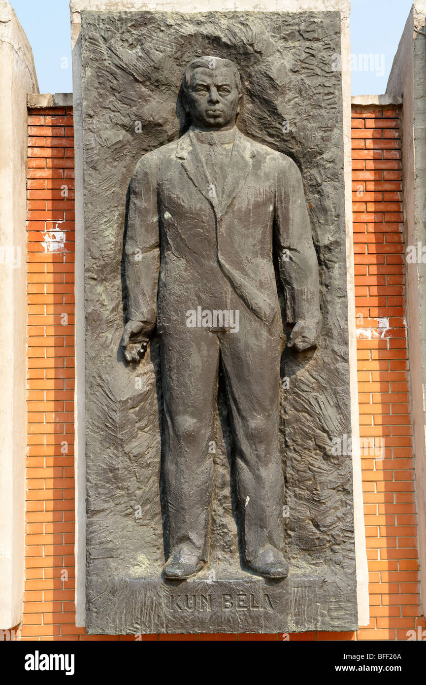 Landler Jenc memorial - Memento Sculpture Park ( Szobaopark ) Budapest, Ungheria Foto Stock