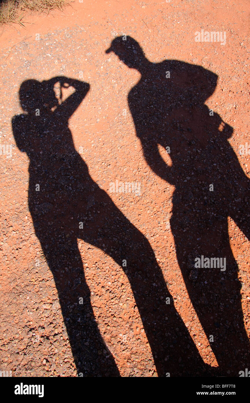 Affiancamento al Creative del fotografo di scattare le foto Foto Stock