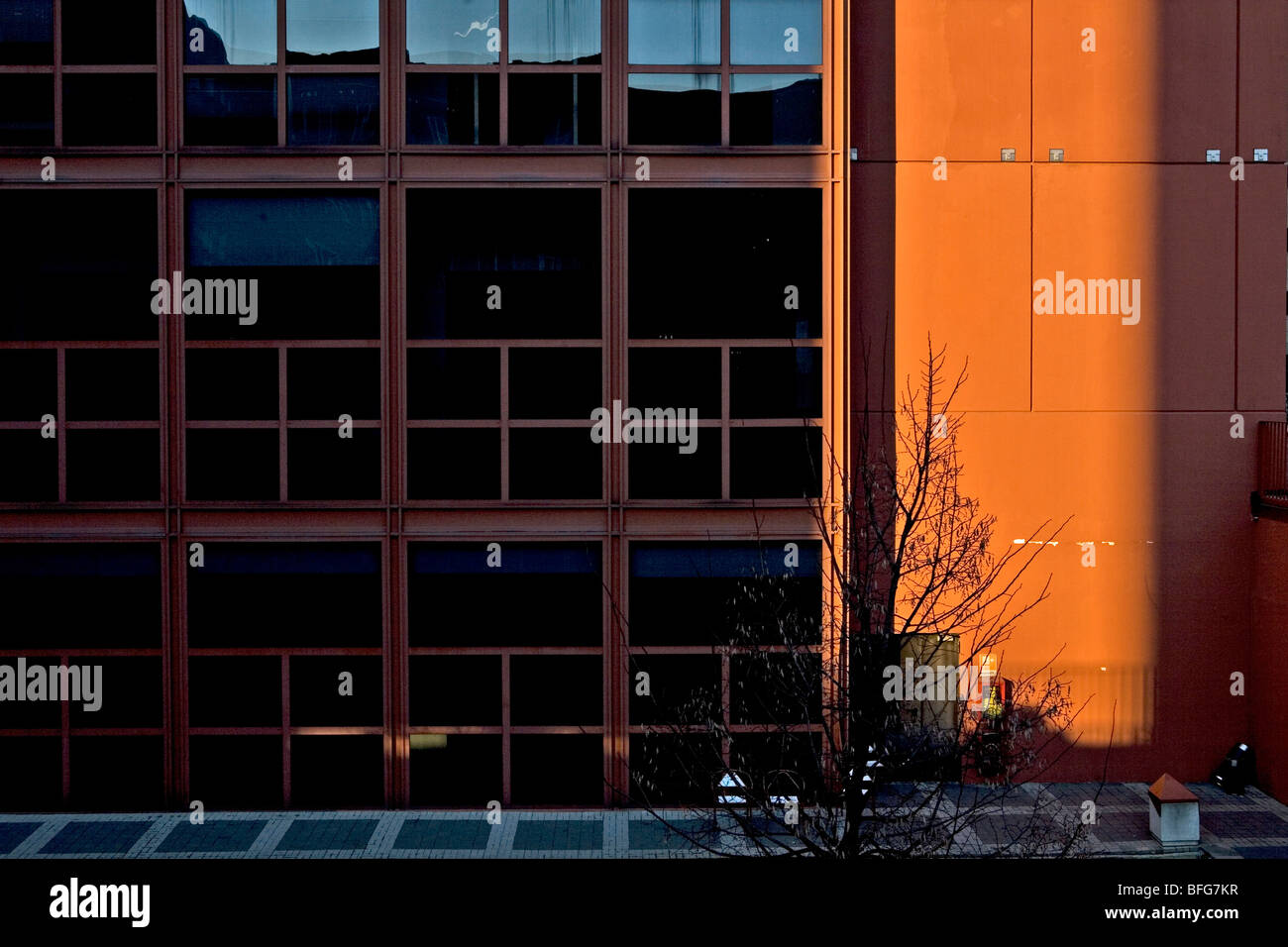 Quartiere Bicocca Milano Italia Foto Stock