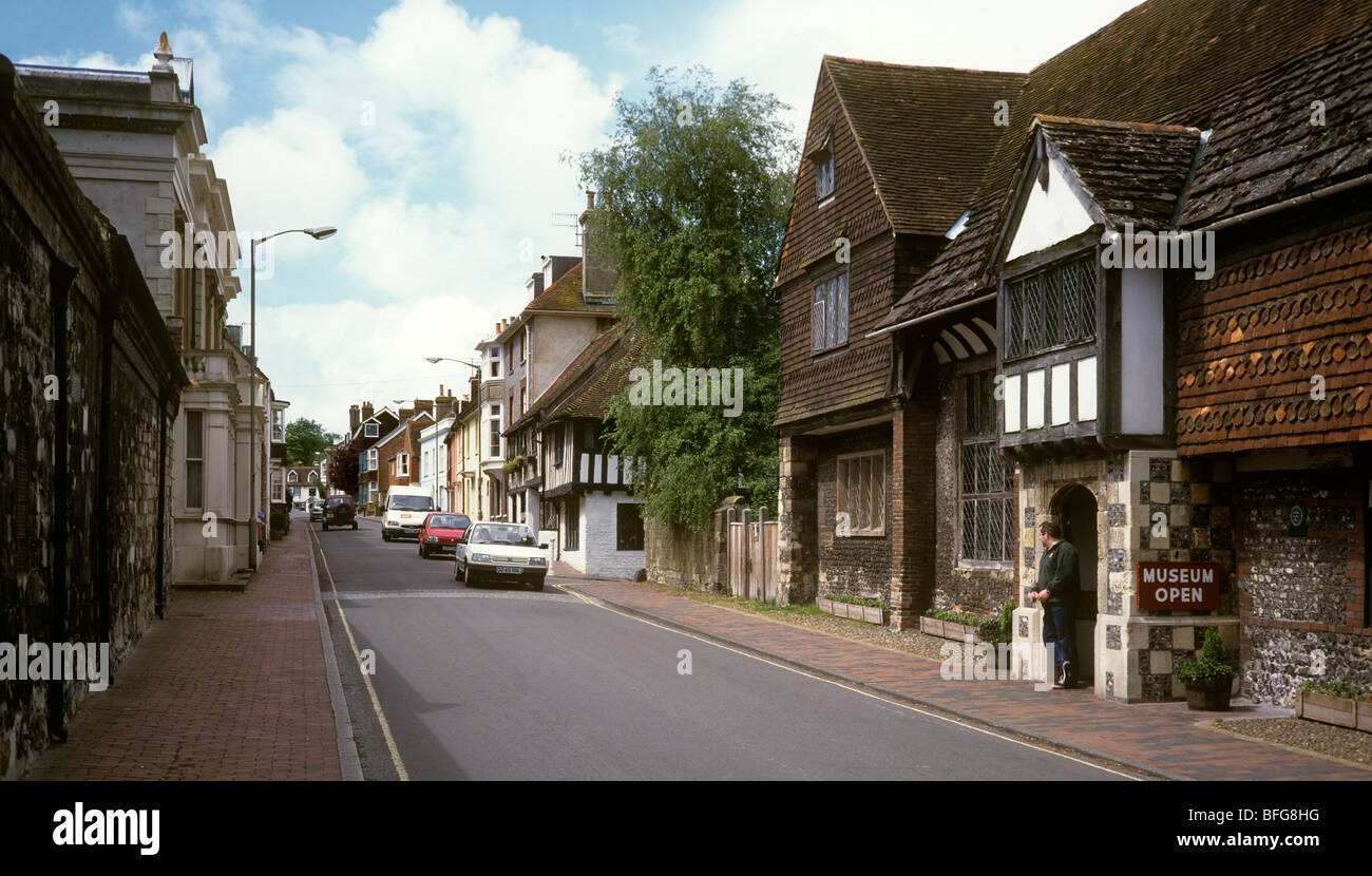 Regno Unito, Inghilterra, East Sussex, Lewes, Southover, Anne of Cleves House" Foto Stock