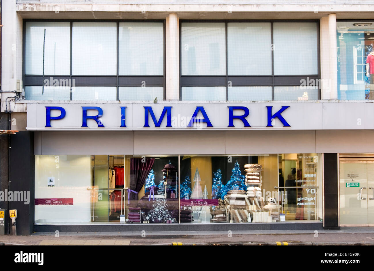 Primark shop, Bromley, Kent, Inghilterra Foto Stock