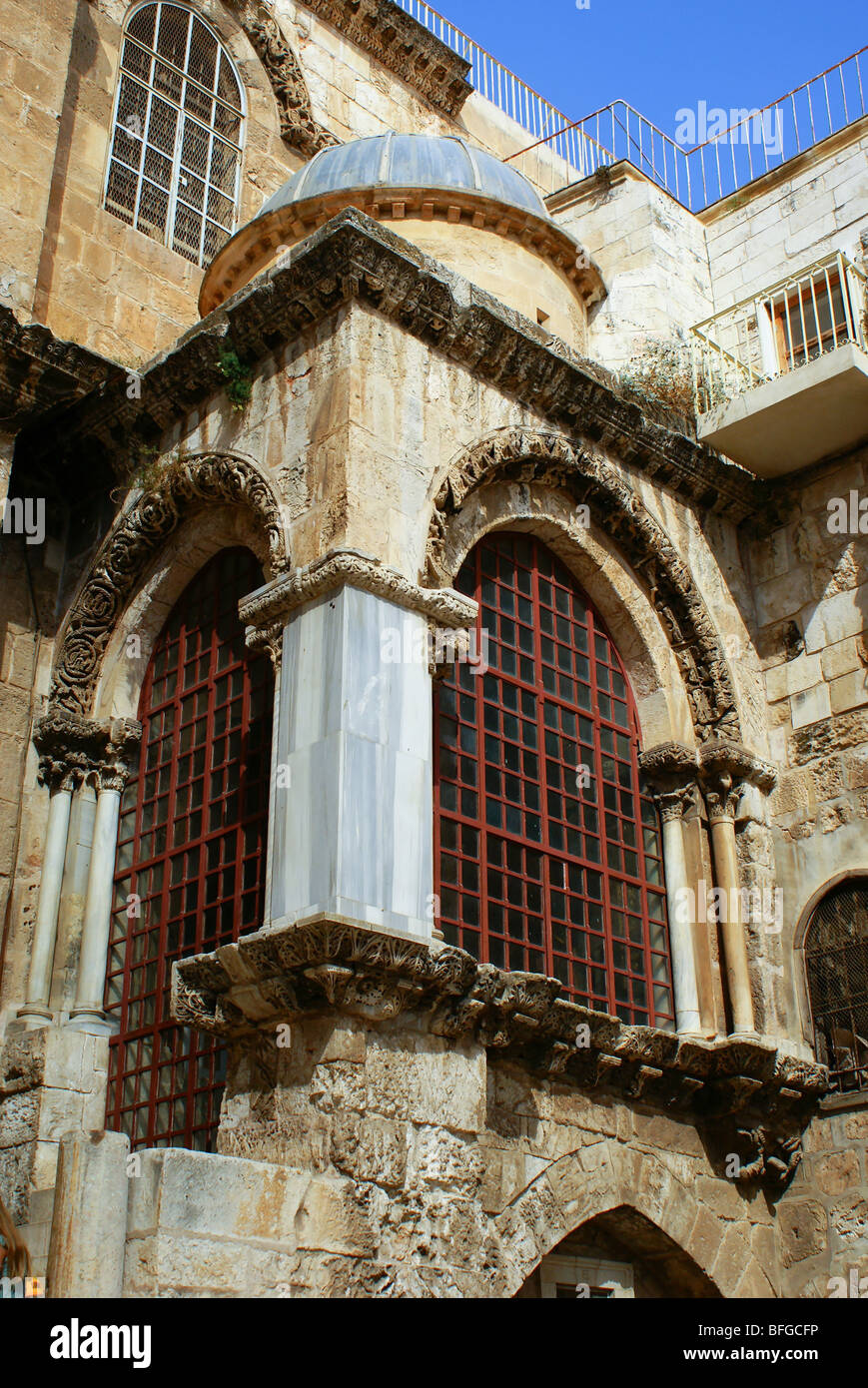 Chiesa del Santo Sepolcro di Gerusalemme, Israele Foto Stock