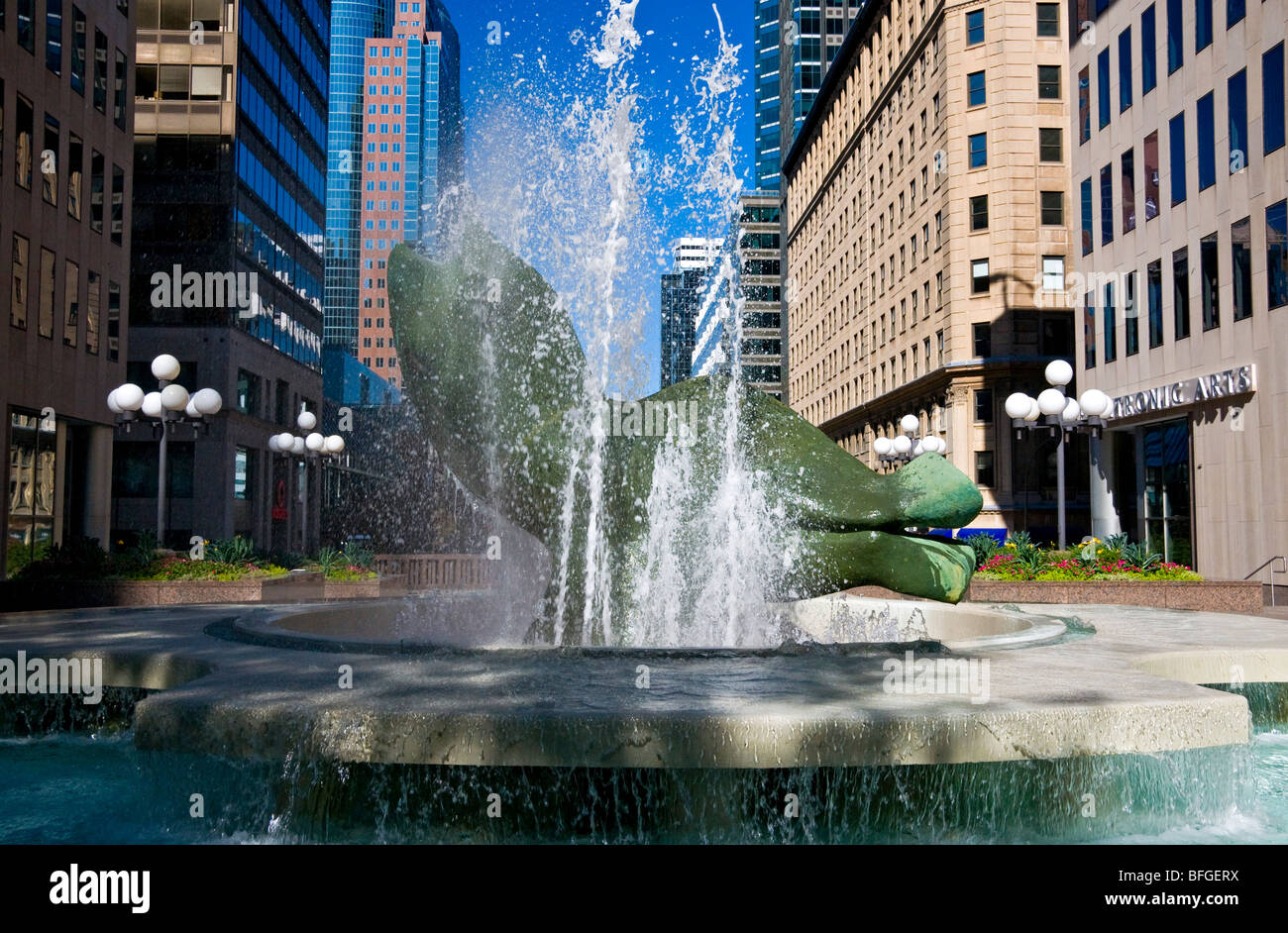 Place Ville Marie downtown Montreal Foto Stock