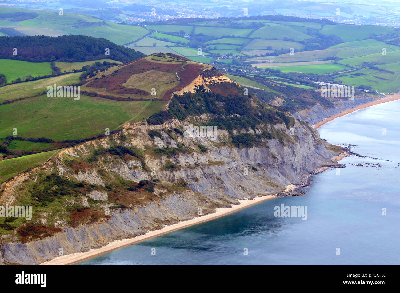 Golden Cap, Dorset, Gran Bretagna, Regno Unito Foto stock - Alamy