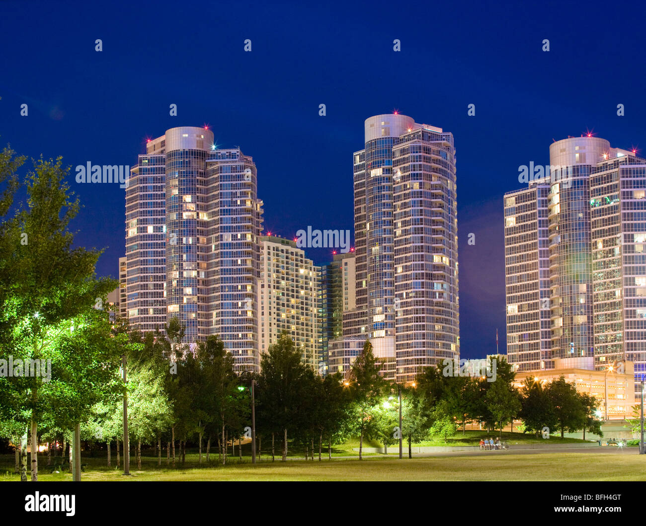 Waterfront condomini, Toronto, Ontario, Canada Foto Stock