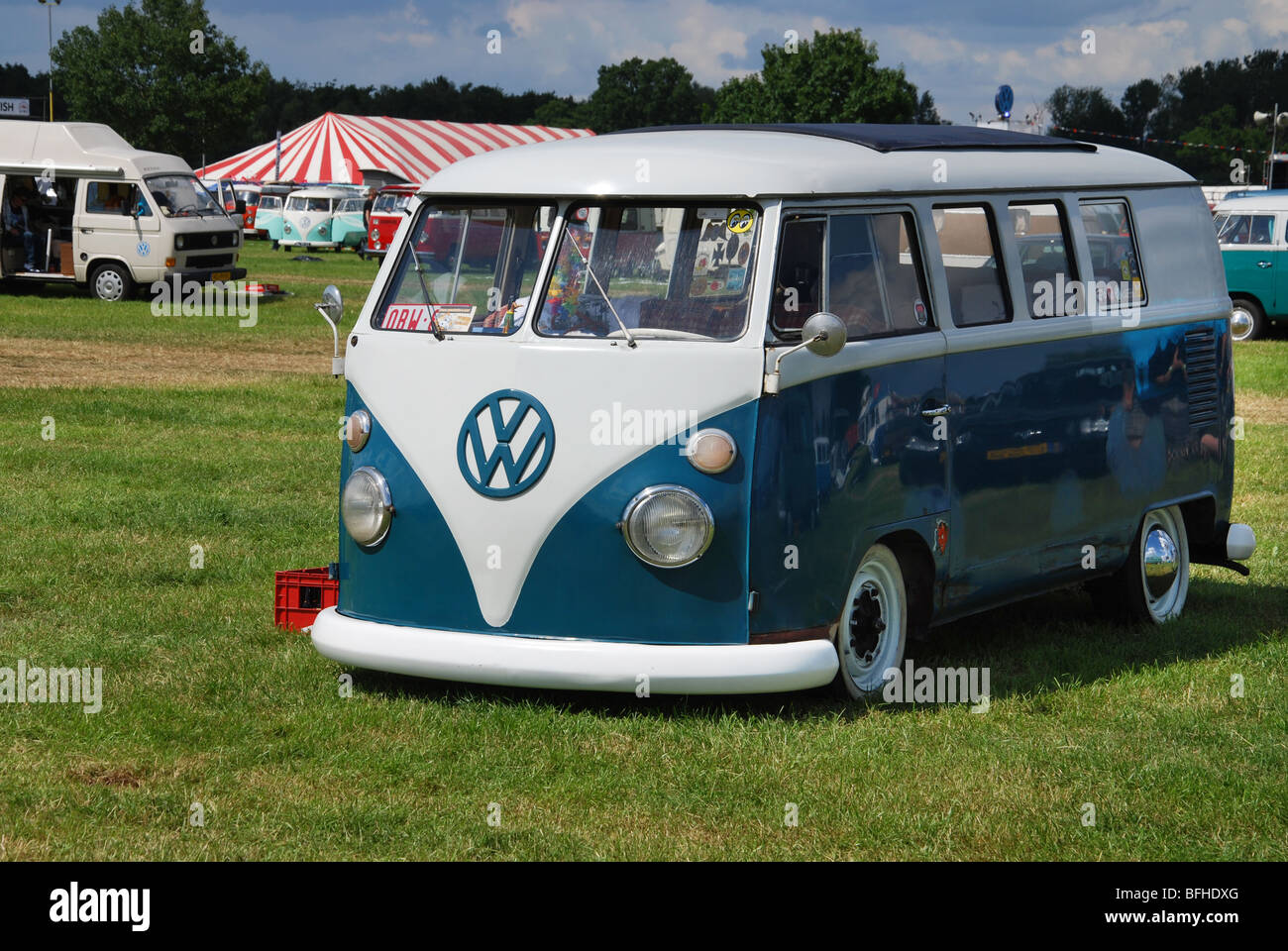 Classico bus VW Foto Stock