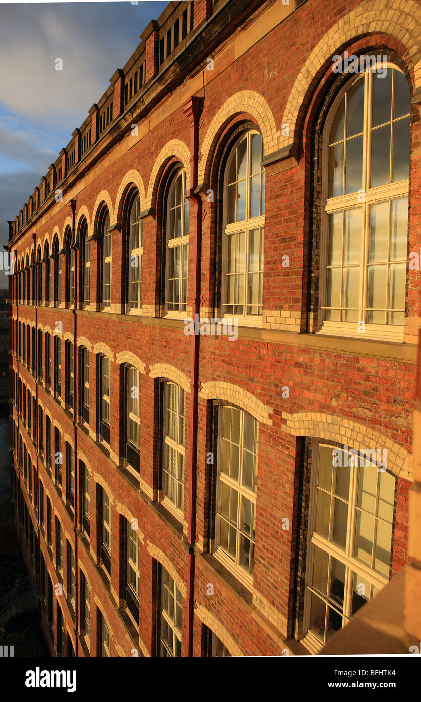 Mulino di ancoraggio edificio in Paisley Foto Stock