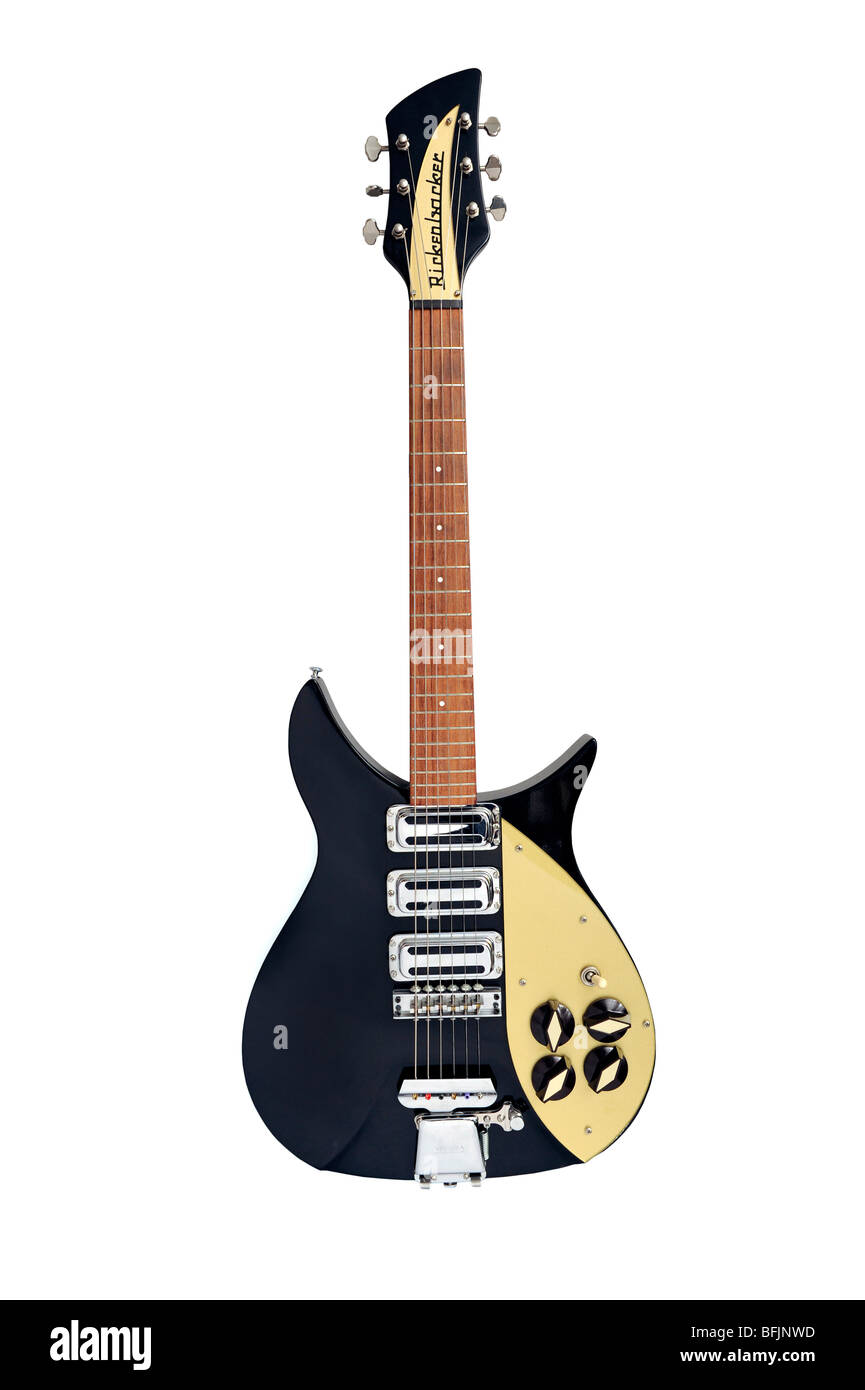 Rickenbacker John Lennon six string chitarra elettrica Foto stock - Alamy