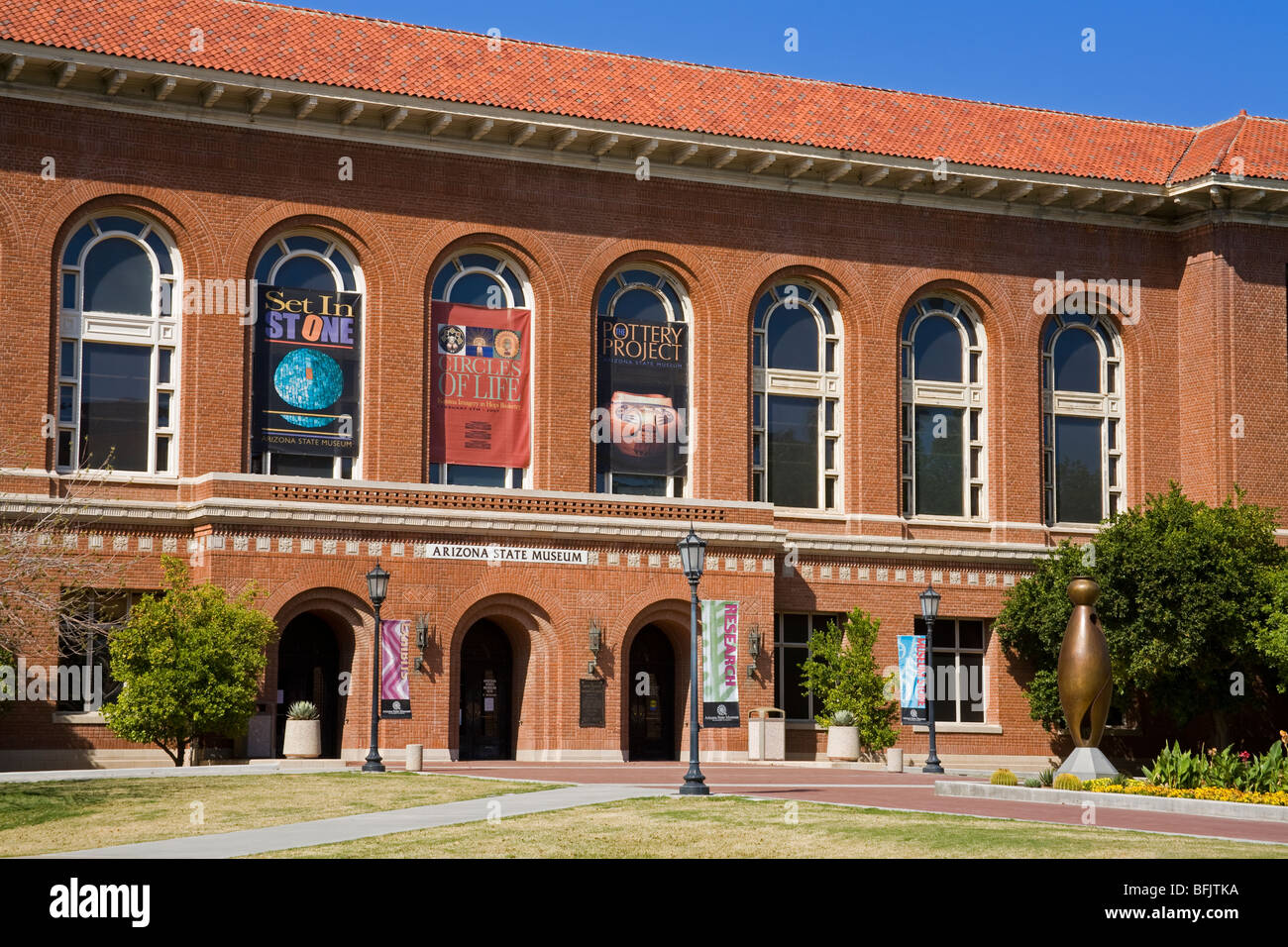 Stato dell Arizona Museum, Università di Arizona, Tucson, Pima County, Arizona, Stati Uniti d'America Foto Stock