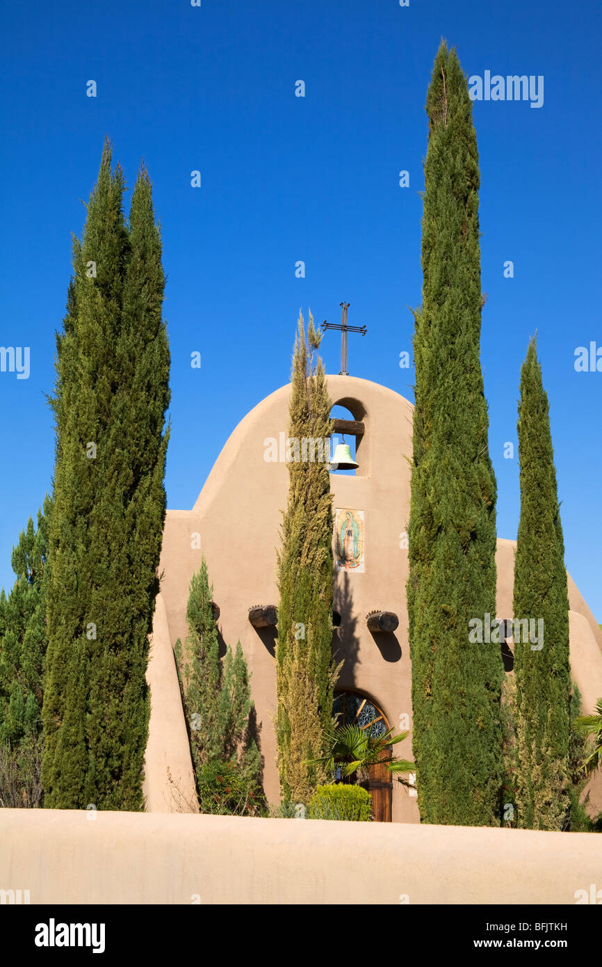 Santo Monastero della Trinità di san Davide, Benson City, Cochise County, Arizona, Stati Uniti d'America Foto Stock