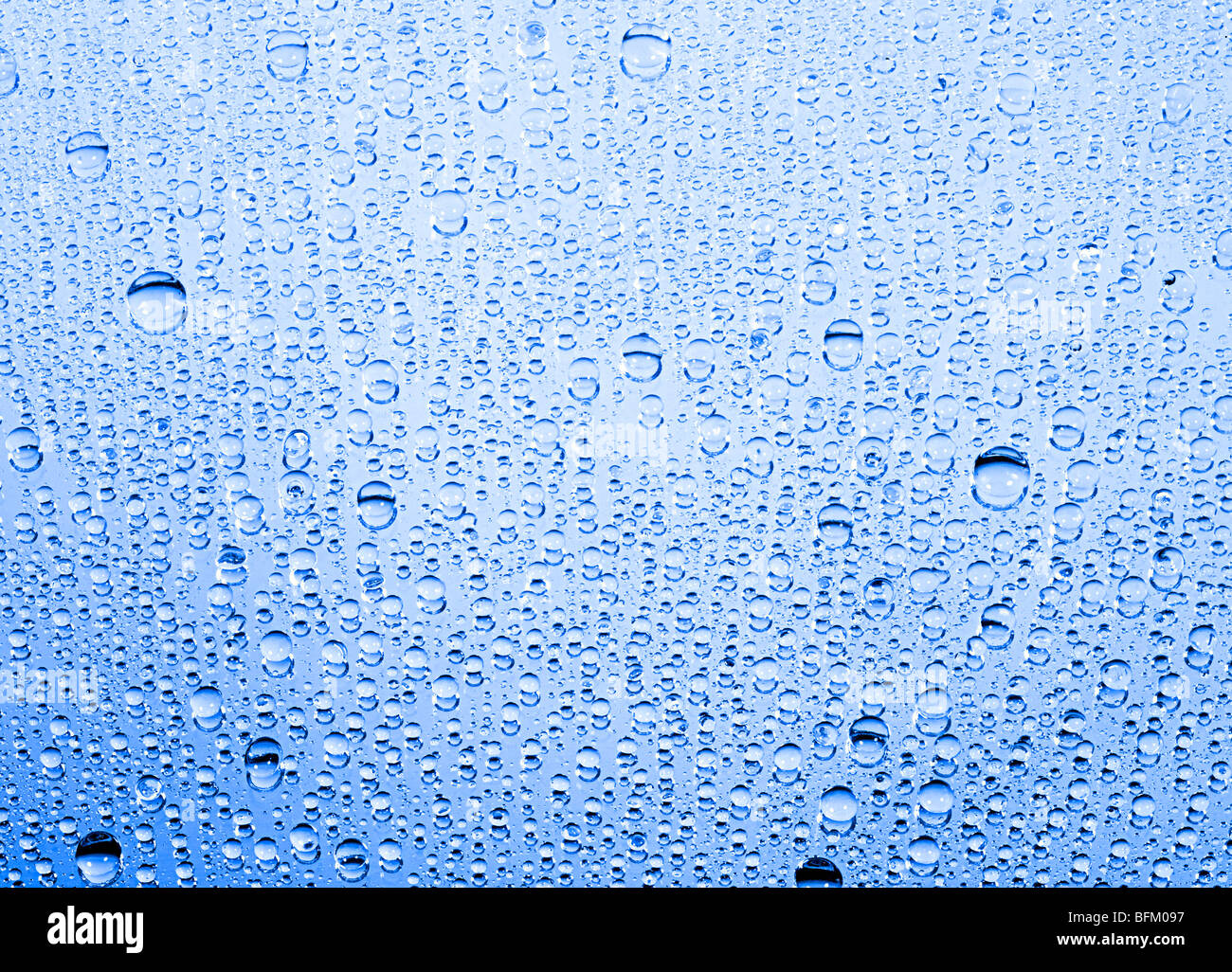 Gocce d'acqua Foto Stock