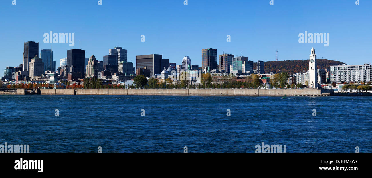 Lo Skyline di Montreal, Quebec, Canada Foto Stock