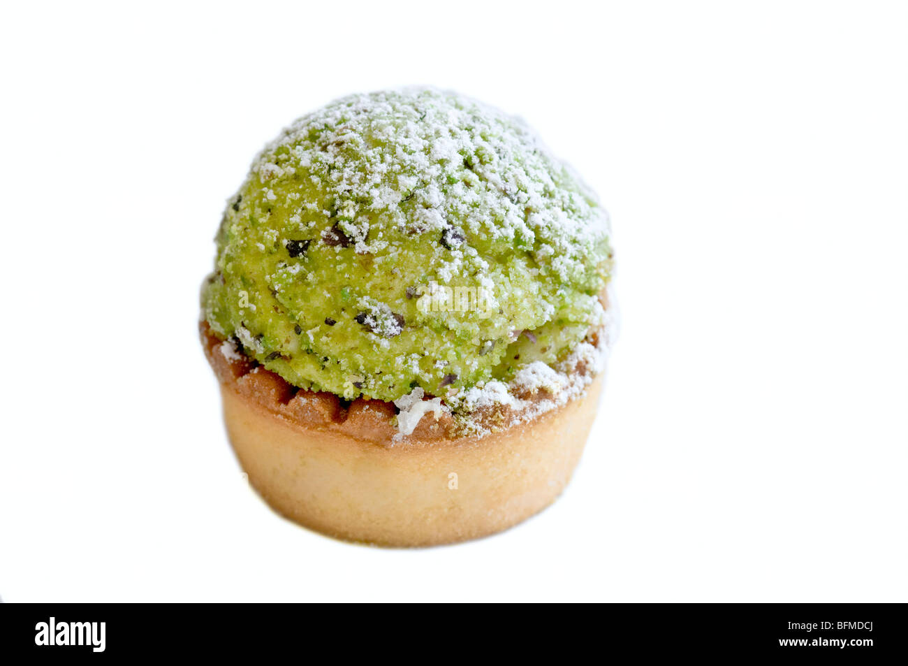 Sicilia, Bronte, dolciarie italiane realizzate con pistacchio Foto Stock
