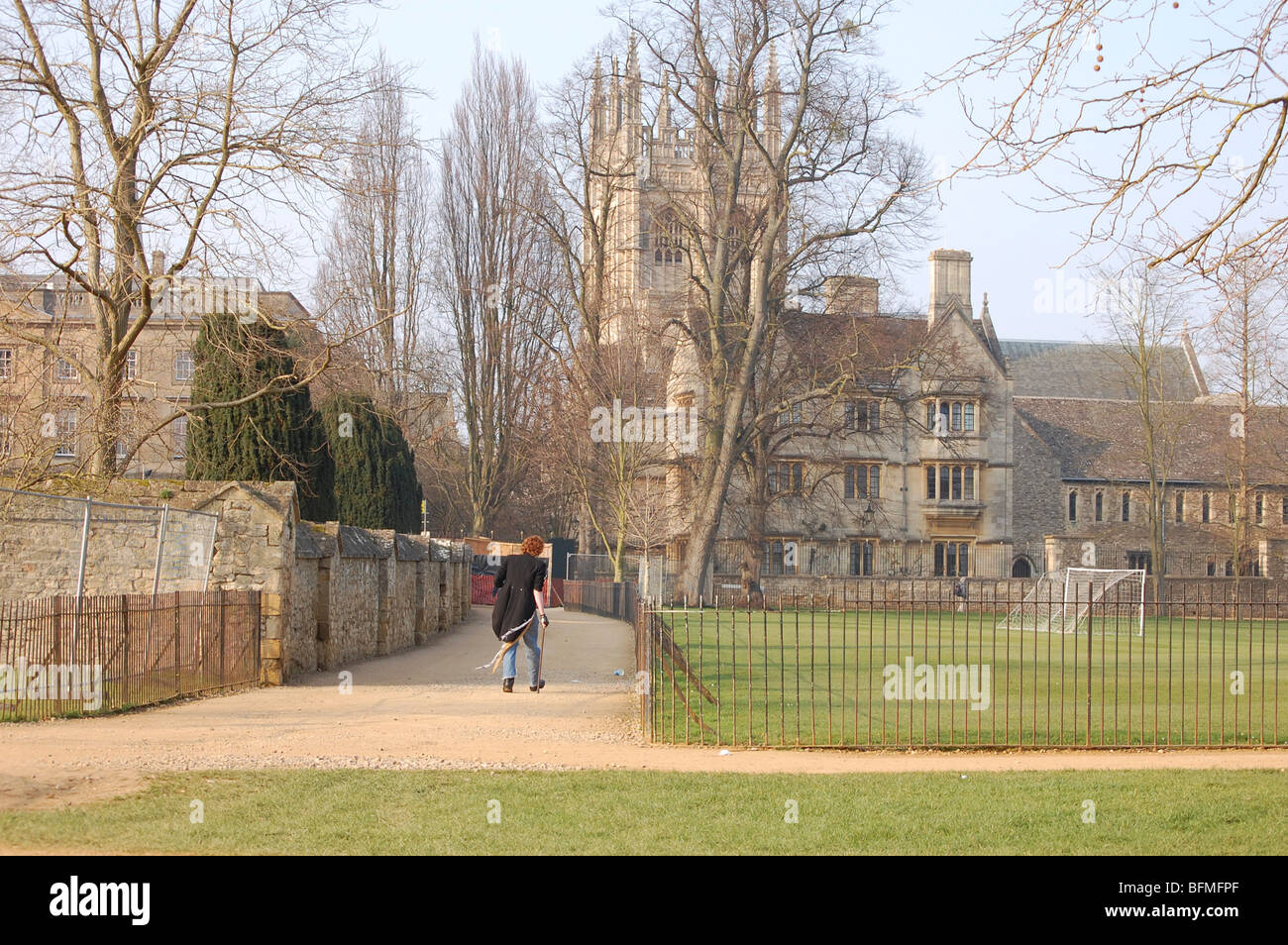 Merton College di Oxford Foto Stock