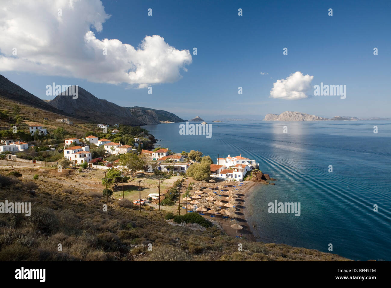 A Hydra Island, Grecia. Foto Stock