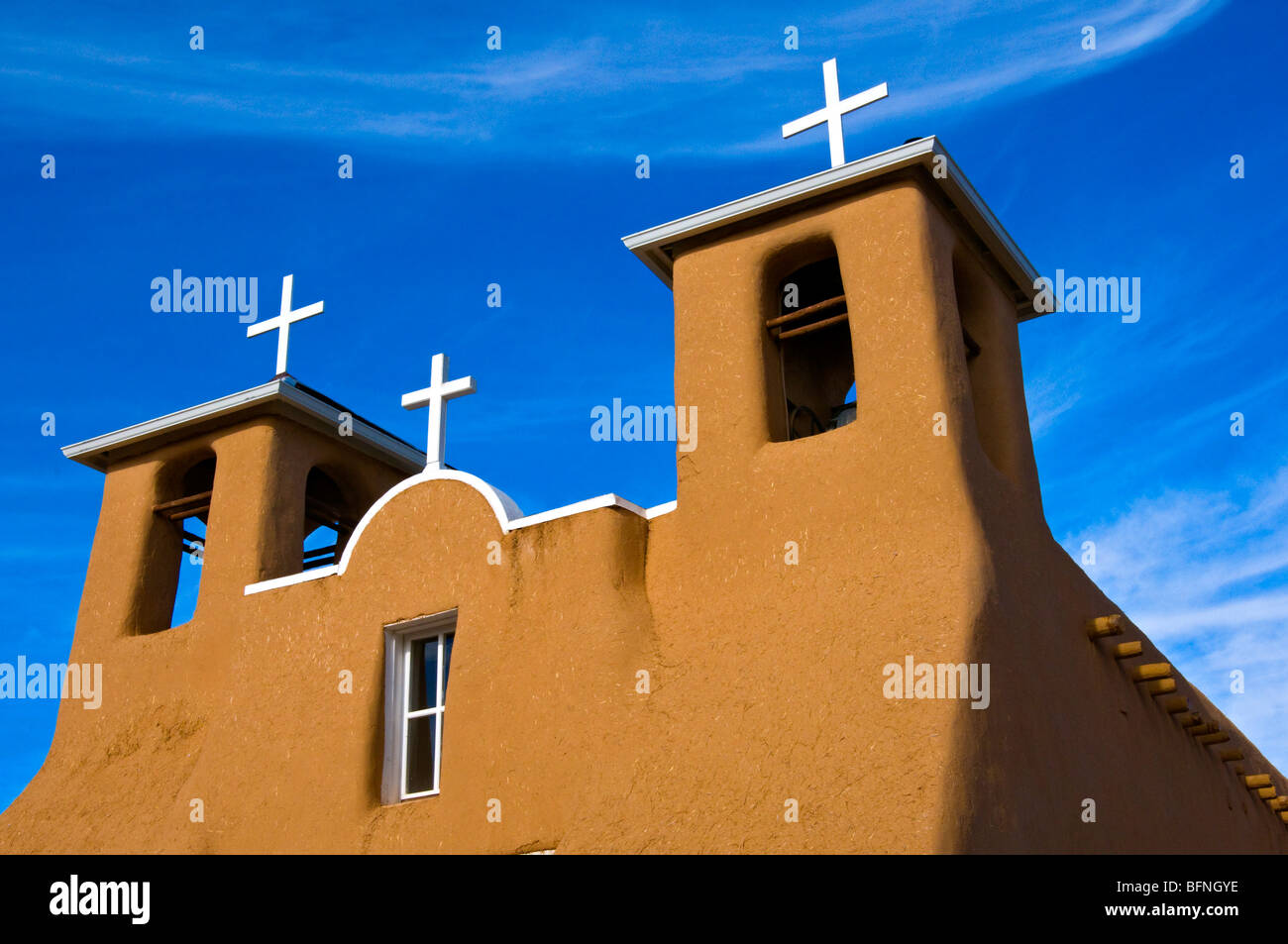 Ranchos de Taos San Francisco de Asis Chiesa Nuovo Messico USA Foto Stock